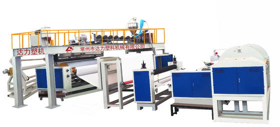 PLA PE Pp Woven Bag Lamination Machine Pabrik Laminasi Lapisan Ekstrusi
